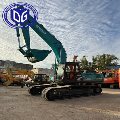 quality  Sturdy Workhorse Sk350 Used Kobelco 35 Ton Excavator All Weather Performance factory