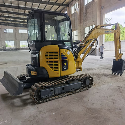 PC30 Komatsu Mini Excavator 3 Ton 3D84E With Cabin