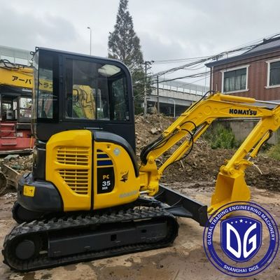 User Friendly PC35 Used Crawler Excavator Ninety-Five New Mini Komatsu Excavator 3.5t