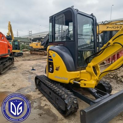 User Friendly PC35 Used Crawler Excavator Ninety-Five New Mini Komatsu Excavator 3.5t