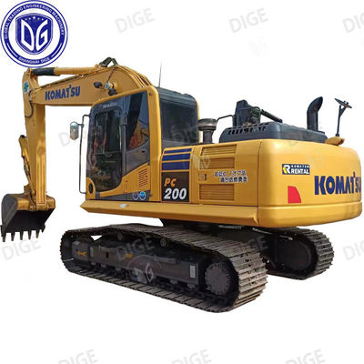 PC200 Used Komatsu Excavator 20 Ton Japanese Used Medium Hydraulic Crawler Excavator