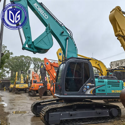Origin Japan SK200-8 Used Kobelco Excavator SK200-8 Excavator Secondhand Kobelco Excavator SK200-8