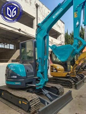 Advanced Sk55 Used Kobelco 5.5t Excavator with Powerful propulsion system