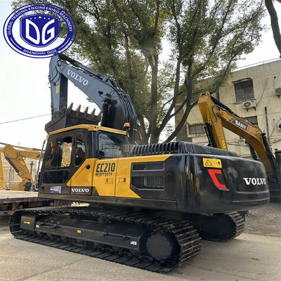 Used Volvo EC210 21Ton Crawler Excavator 92%New Good Performance And Quality