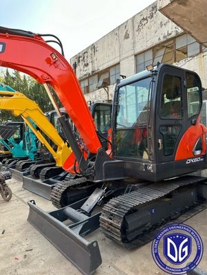 Used Doosan DX60 6Ton Small Excavator With Heavy load And Solid Machine