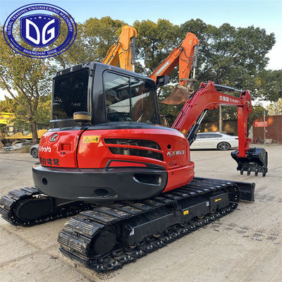 6 Ton KX163 Used Kubota Excavator Hydraulic Excavator