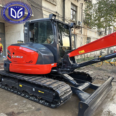 6 Ton KX163 Used Kubota Excavator Hydraulic Excavator