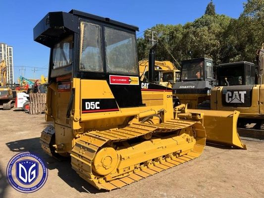D5C Used Caterpillar Dozer Hydraulic Bulldozer 16 Ton