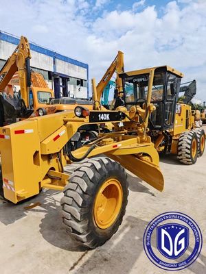 140k Caterpillar Used Grader Powerful Hydraulic Machine