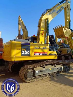 Highly Adaptable To Various Working Environments USED PC200-7 Excavator