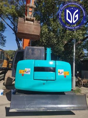 Maneuverable Sk75 Used Kobelco 7.5 Ton Excavator Versatile For Construction