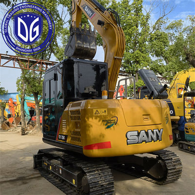 Sany SY75C 7.5 Ton Used Crawler Excavator With Advanced Cooling System
