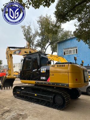 High maneuverability 320D Used caterpillar excavator with Fuel-efficient engine