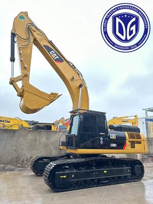 Multipurpose 330D 30 Ton Used Caterpillar Excavator With High Digging Efficiency