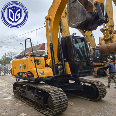 Sany SY155 15.5T Used Crawler Excavator Efficient And Energy Saving Power System