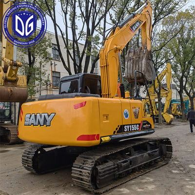 Sany SY155 15.5T Used Crawler Excavator Efficient And Energy Saving Power System