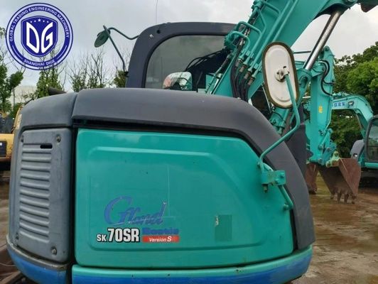 Precision-tuned Sk70 Used Kobelco 7 Ton Excavator With Efficient Cooling Systems