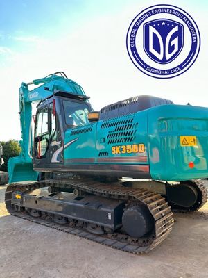 Low Maintenance Sk350 Used Kobelco 35 Tonne Excavator