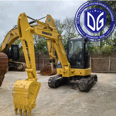 Resilient construction USED PC55 excavator with Advanced hydraulic systems