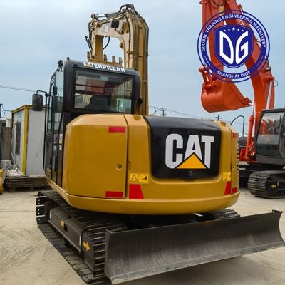 Advanced hydraulics for precision 308E2 Used caterpillar 8ton excavator
