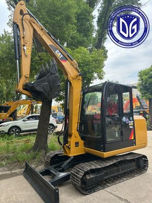 Used 306E 6T Caterpillar Crawler Mini Excavator Quick Response Control System