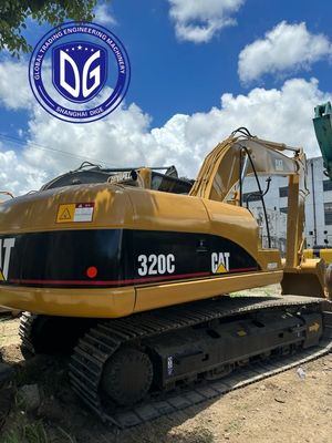 High Torque Engine 320C Used Caterpillar 20t Excavator With Good Hydraulic System
