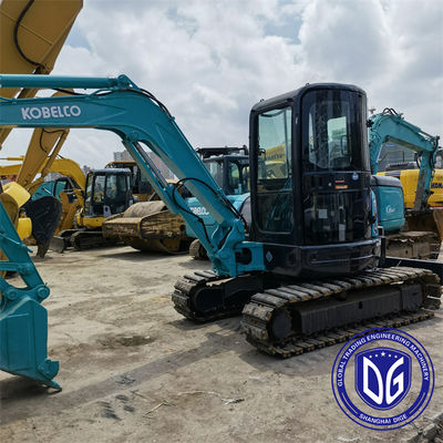 SK55 5.5Ton Kobelco Mini Used Excavator With Good Quality And Excellent Function On Sale