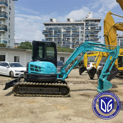 SK55 5.5Ton Kobelco Mini Used Excavator With Good Quality And Excellent Function On Sale
