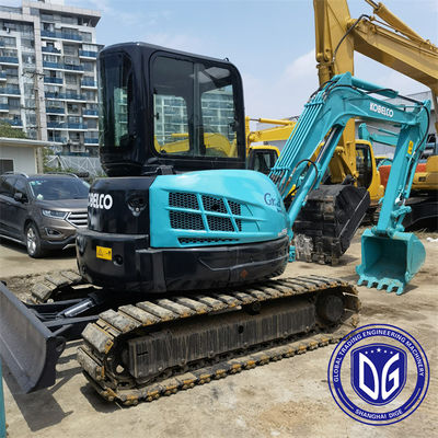 SK55 5.5Ton Kobelco Mini Used Excavator With Good Quality And Excellent Function On Sale
