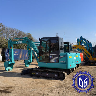 SK60-8 Kobelco Excavator Used Original Kobelco Small 6 Ton Excavator