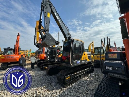 Ec140 14 Ton Used Volvo Excavator Long Lasting Undercarriage Hydraulic Machine