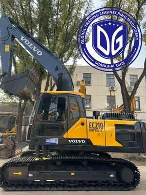 Ec210 21 Ton Used Volvo Excavator With Advanced working mode selection