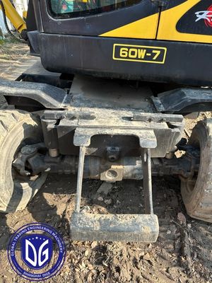 R60w-7 6 Ton Used Hyundai Excavator And Simple And Intuitive Controls