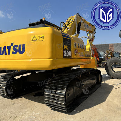 Well-preserved USED PC200-7 excavator with Efficient material handling capabilities