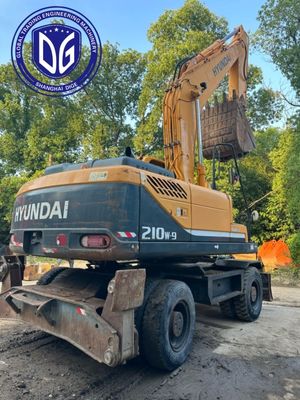 Super durable R210w-9 21t Used Hyundai Excavator With Efficient operation