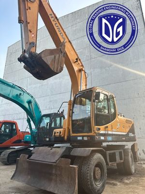 Super durable R210w-9 21t Used Hyundai Excavator With Efficient operation