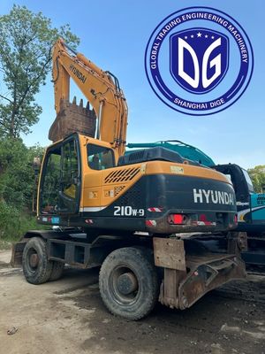 Super durable R210w-9 21t Used Hyundai Excavator With Efficient operation