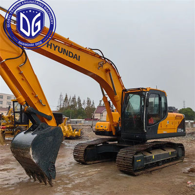 Used Hyundai 22 Ton Excavator 220LC-9S Hydraulic Crawler Excavator