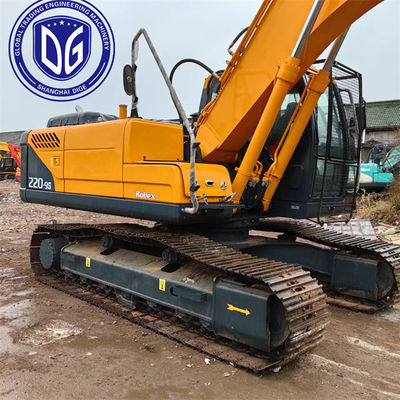 Used Hyundai 22 Ton Excavator 220LC-9S Hydraulic Crawler Excavator