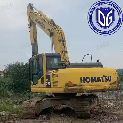 Reliable performance USED PC220-8 excavator with Enhanced grip and traction