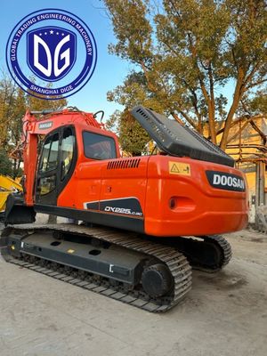 Used Doosan DX225 22.5Ton Crawler Excavator Almost New With High Reliability