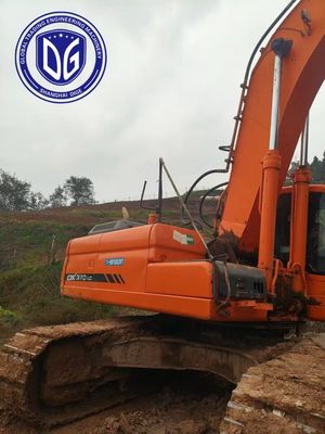 DX370LC 37 Ton Used Doosan Excavator Smooth Hydraulic Operation Hydraulic Machine