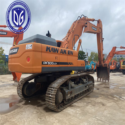 Used Doosan DX500 50 Tonne Excavator With Precise Control Over Excavation