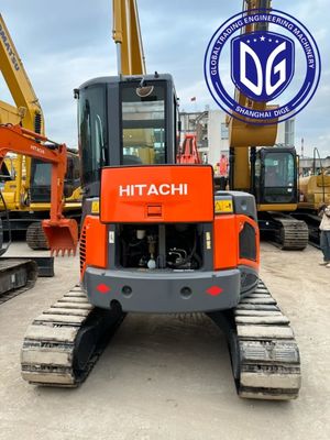 Adjustable seat design ZX50U 5 Ton Used Hitachi Excavator With Efficient braking system