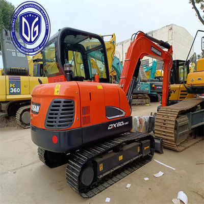 Optimized DX60E-9C Used Doosan 6t Excavator Hydraulic Machine,Precision-controlled