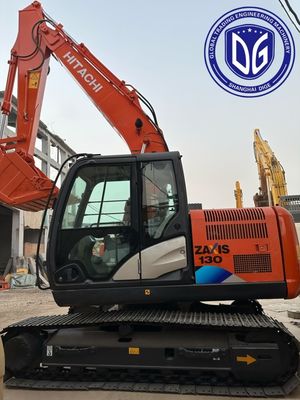 ZX130 Used Hitachi Excavator 13 Ton Crawler Used Excavator 96% New