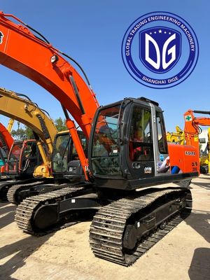 Efficient Cooling Systems ZX200-3 Used Hitachi Excavator 20T Hydraulic Excavator Machine