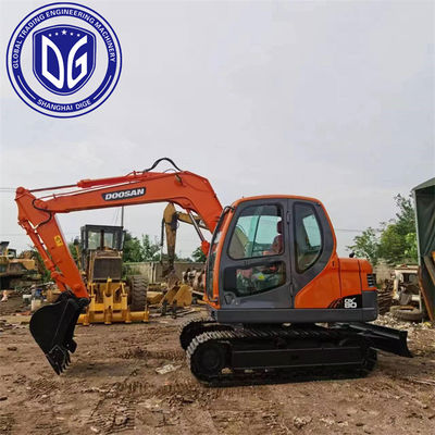 DX80 8 Tons Used Doosan Excavator Hydraulic Excavator Machine