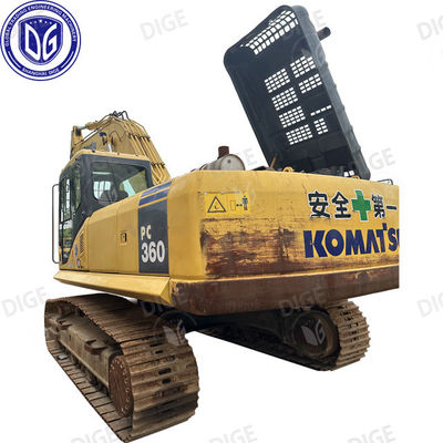USED PC360-7 excavator Enhanced breakout force for tough conditions