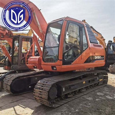 DH150LC Used Doosan 15 Ton Excavator Used Hydraulic Diggers